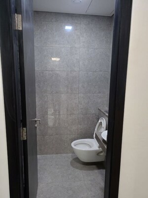 Bathroom in 3 BHK Apartment at Oberoi Eternia, Mulund West – for Rent