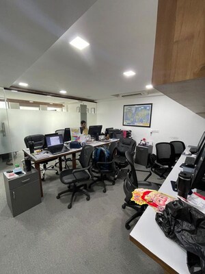 Team Area in  Office Space at Zion Z One, Bodakdev – for Rent