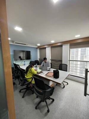 Team Area in  Office Space at Zion Z One, Bodakdev – for Rent