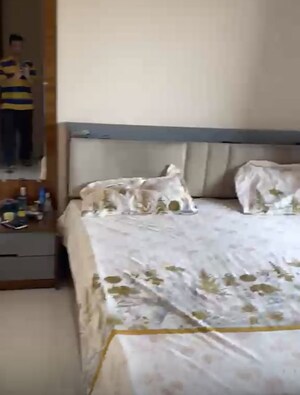 Bedroom in 3 BHK Apartment at Galaxy Greenwoods, Kharghar – for Sale