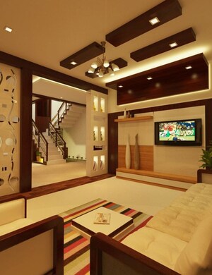 Living Room in 1 RK Builder Floor at Lajpat Nagar I – for Rent
