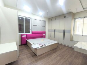 Bedroom in 3 BHK Apartment at Aurobindo The Regent, Kondapur – for Rent