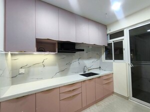 Kitchen in 3 BHK Apartment at Aurobindo The Regent, Kondapur – for Rent