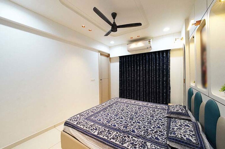 Bedroom, shela 3 Bedroom 1740 Sq.Ft. Apartment In Shela Ahmedabad 10482657