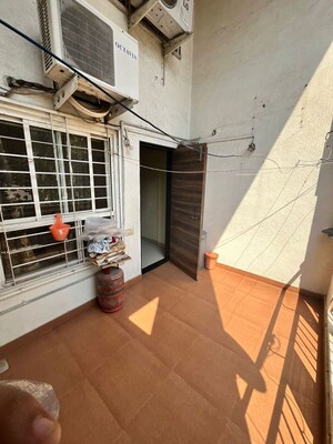 Staircase in 3 BHK Apartment at Hari Ganga, Yerawada – for Rent