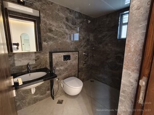 Bathroom in 3 BHK Apartment at Sumadhura Olumpus, Nanakramguda – for Rent