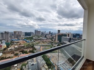 Balcony in 3 BHK Apartment at Sumadhura Olumpus, Nanakramguda – for Rent