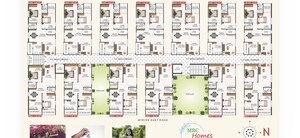 Master Plan in 2 BHK Apartment at KJR MBC Homes, Dundigal – for Rent