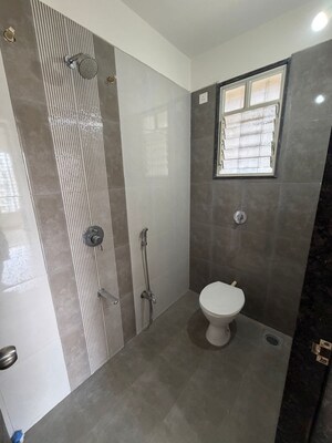Bathroom in 2 BHK Apartment at Mantra 99 Riverfront, Baner – for Rent