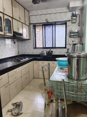 Kitchen in 2 BHK Apartment at New Riddhi Siddhi Park, Kalyan West – for Rent