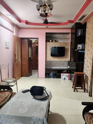 Living Room in 2 BHK Apartment at New Riddhi Siddhi Park, Kalyan West – for Rent