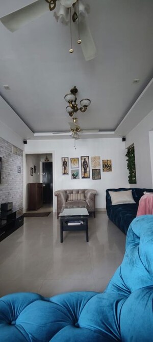 Living Room in 2 BHK Apartment at K Raheja Vihar, Powai – for Rent