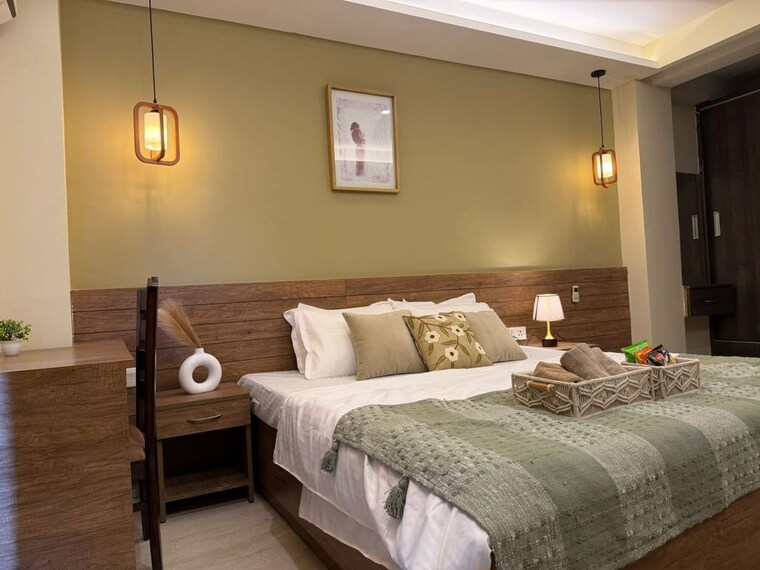 Bedroom, godrej-habitat 2 Bedroom 1444 Sq.Ft. Apartment In Sector 3 Gurgaon 10490301