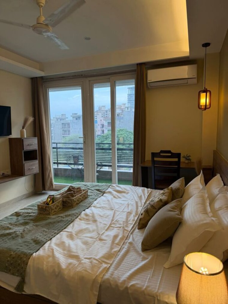 Bedroom, godrej-habitat 2 Bedroom 1444 Sq.Ft. Apartment In Sector 3 Gurgaon 10490301