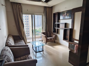 Living Room in 2 BHK Apartment at Amanora Gold Towers, Hadapsar – for Rent