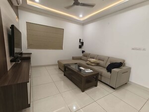Living Room in 2 BHK Apartment at Prestige High Fields Gachibowli, Gachibowli – for Rent