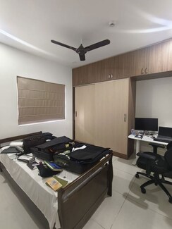 2 BHK + Pooja Room,Servant Room,Study Room,Extra Room,Basement,Store Room Apartment For Rent in Prestige High Fields Gachibowli