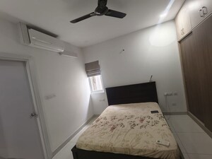 Bedroom in 2 BHK Apartment at Prestige High Fields Gachibowli, Gachibowli – for Rent