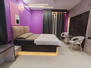Living Room in 3 BHK Apartment at Albert Court, Richmond Town – for Rent