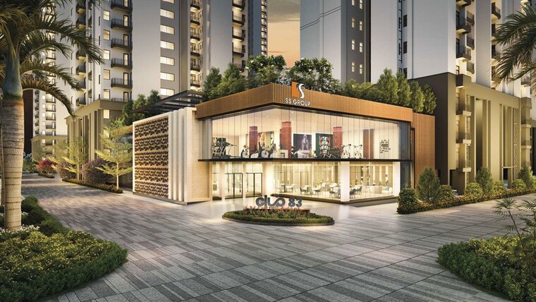 Exterior View, ss-cendana 3 Bedroom 1450 Sq.Ft. Apartment In Sector 83 Gurgaon 10490379