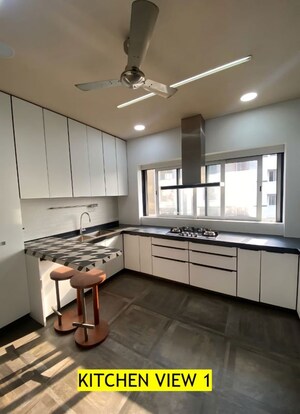 Kitchen in 1 RK Apartment at Vileparle Prarthana CHS, Vile Parle East – for Rent