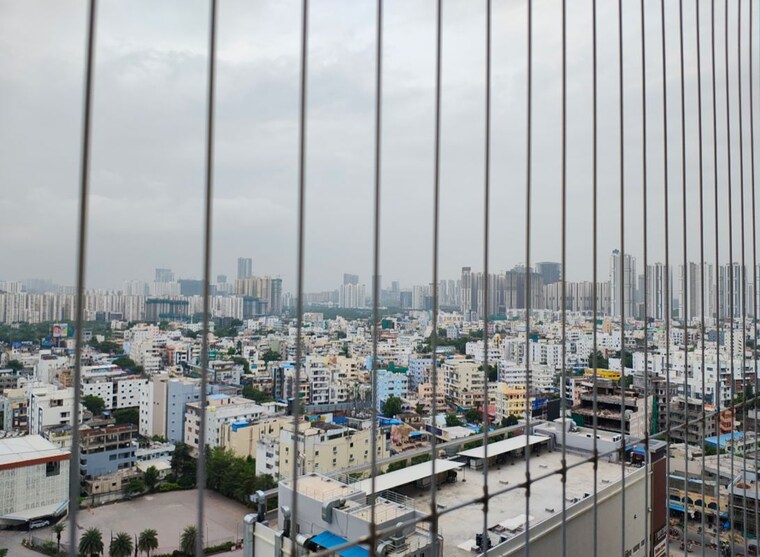 Balcony, lansum-el-dorado 3 Bedroom 1860 Sq.Ft. Apartment In Narsingi Hyderabad 10490394