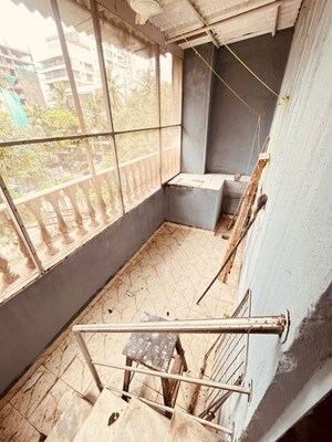 Balcony in 2 BHK Apartment at Bandra West – for Rent
