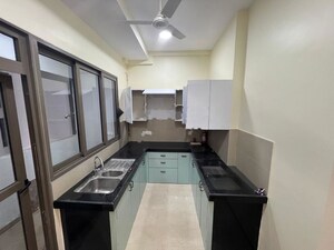 Kitchen in 2 BHK Apartment at L&T Crescent Bay T2, Parel – for Rent