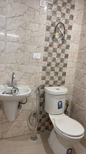 Bathroom in 3.5 BHK Apartment at Irish Pearls, Tech Zone 4 Greater Noida – for Rent