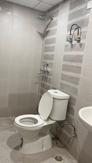 Bathroom in 3.5 BHK Apartment at Irish Pearls, Tech Zone 4 Greater Noida – for Rent