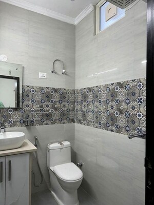 Bathroom in 2 BHK Builder Floor at Pitampura – for Rent