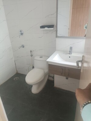 Bathroom in 3 BHK Builder Floor at S S Southend, Sector 49 – for Rent