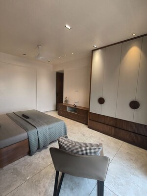 Master Bedroom in 4 BHK Apartment at Sopan 55, Bhayli – for Sale