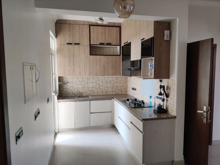 Kitchen, central-park-flower-valley 2.5 Bedroom 1093 Sq.Ft. Builder Floor In Sohna Sector 33 Gurgaon 10490460