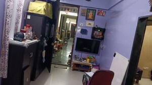 Living Room in 1 BHK Apartment at Prabhadevi – for Rent