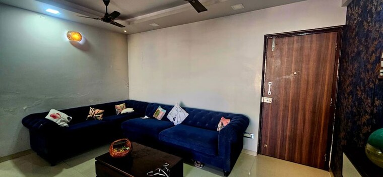 Living Room, giriraj-horizon 2 Bedroom 1200 Sq.Ft. Apartment In Kharghar Navi Mumbai 10490497