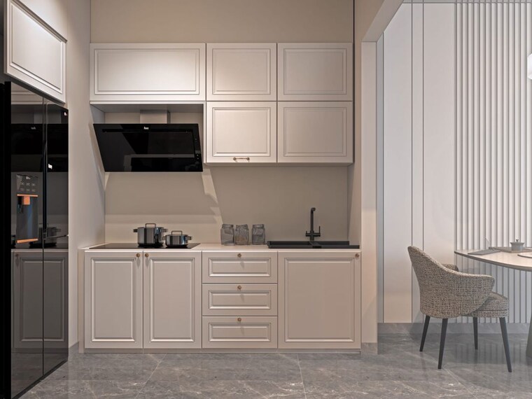 Kitchen, vip road 3 Bedroom 1903 Sq.Ft. Apartment In Vip Road Zirakpur 10490500