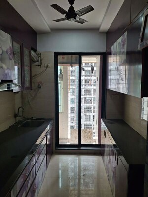 Kitchen in 2 BHK Apartment at Mahaavir Heritage, Kharghar Sector 35g – for Rent