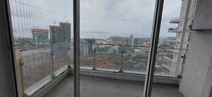 Balcony in 2 BHK Apartment at L&T Crescent Bay T2, Parel – for Rent