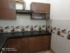 Kitchen in 3 BHK Builder Floor at Tilak Nagar – for Sale