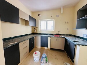 Kitchen in 3 BHK Apartment at Ansal Crown Heights, Sector 80 – for Rent