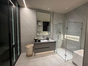 Bathroom in 4 BHK Apartment at Preet Colony – for Sale