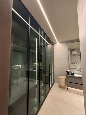 Staircase in 4 BHK Apartment at Preet Colony – for Sale