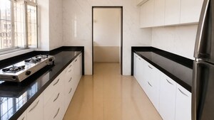Kitchen in 3 BHK Apartment at Hiranandani Estate Alina, Ghodbunder Road – for Rent