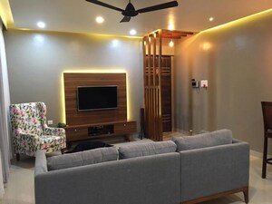 Living Room in 2 BHK Apartment at Mont Vert Seville Phase I, Wakad – for Rent