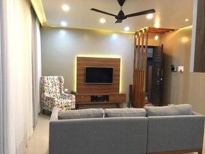 Living Room in 2 BHK Apartment at Mont Vert Seville Phase I, Wakad – for Rent