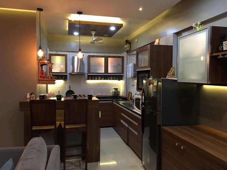Living Room, mont-vert-seville-phase-i 2 Bedroom 850 Sq.Ft. Apartment In Wakad Pune 10490634