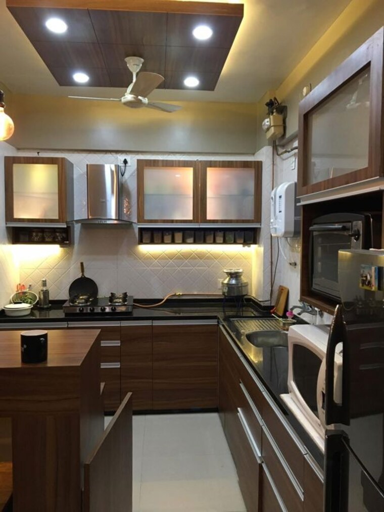 Kitchen, mont-vert-seville-phase-i 2 Bedroom 850 Sq.Ft. Apartment In Wakad Pune 10490634