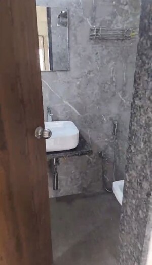 Bathroom in 1 BHK Apartment at Hari Pearl Hans Residency, Kurla – for Rent