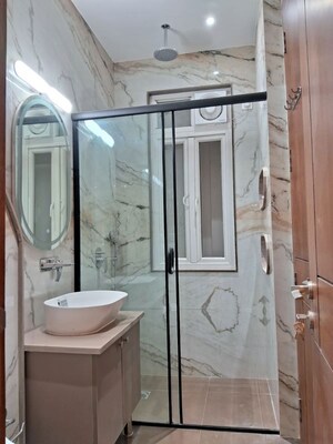 Bathroom in 3 BHK Builder Floor at East Of Kailash – for Sale